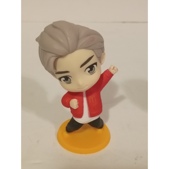 2025 McDonald's TINY TAN x BTS Happy Meal Toys ENCORE Edition Complete Set of 5 - Picture 5 of 5